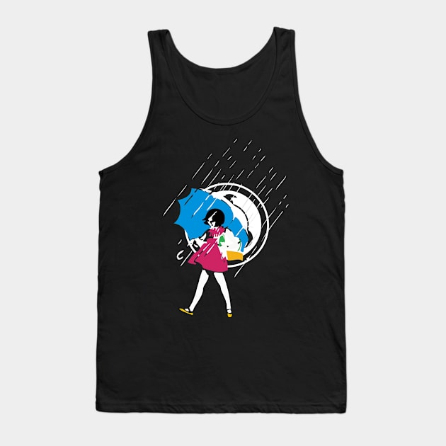 Rainy Tank Top by bobyberto